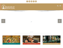 Tablet Screenshot of museumofrussianicons.org